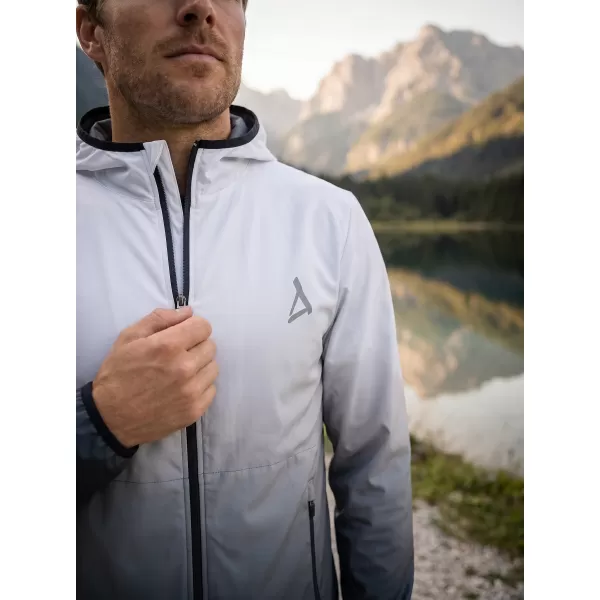  Premium-Softshelljacke für Herren ALTISPORT VOJ/ALM126JACK01 SCHWARZ UND WEIß 