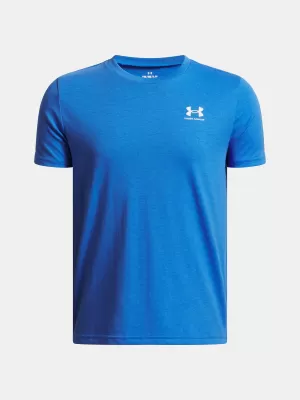 T-Shirt für Jungen UNDER ARMOUR UA B SPORTSTYLE LC SS 1389962-402 BLAU