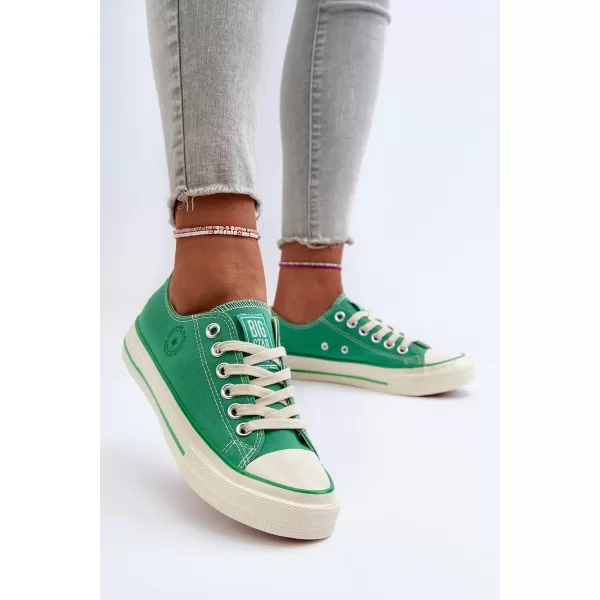  Damen-Sneaker BIG STAR NN274240 GRÜN Big Star Shoes 