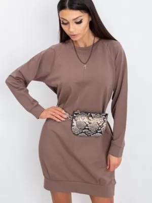 Kleid BASIC FEEL GOOD RV-TU-5184.93P BRAUN