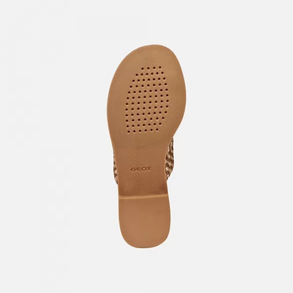  Damensandalen GEOX MADDALUSIAC G013192 BRAUN 