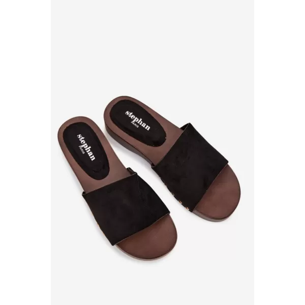  Damenhausschuhe BOTO FERINNA 41221 SCHWARZ 