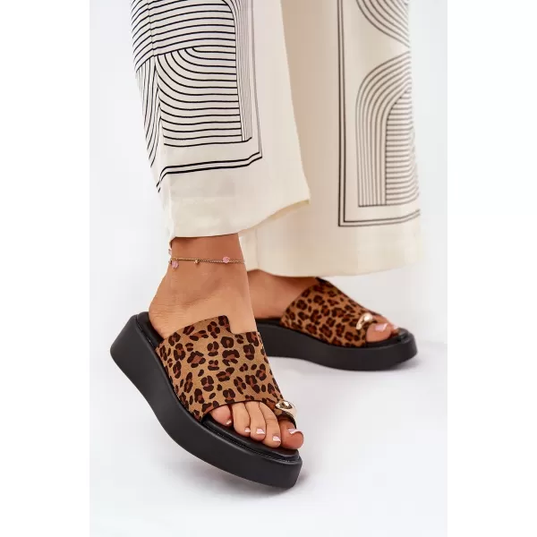  Damensandalen BOTO SAQESSE 36267 LEOPARD 