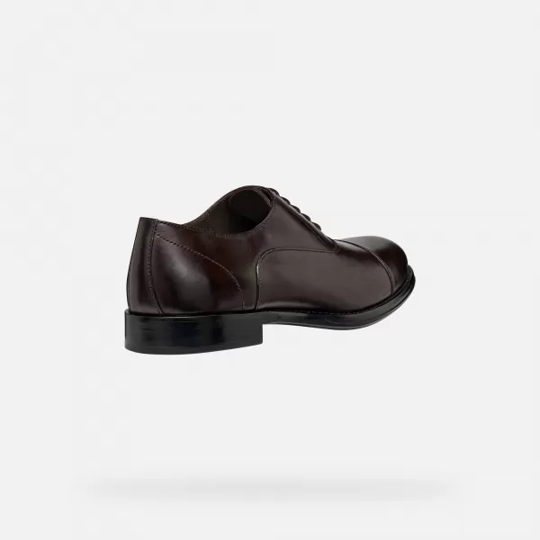  Herrenschuhe GEOX BARBERIGO G014409 DUNKELBRAUN 