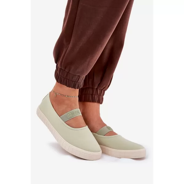  Damen-Sneaker BIG STAR NN274604 GRÜN Big Star Shoes 