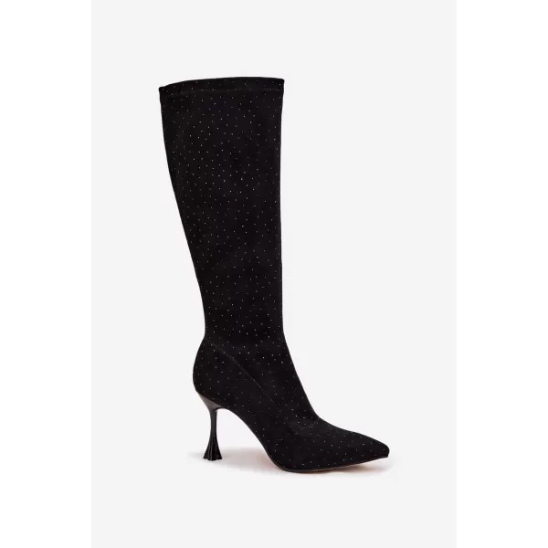  Damenstiefel D&A JC52-883 SCHWARZ 