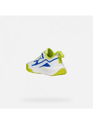 Turnschuhe für Jungen GEOX PRO-RAN J65P7F01454C0293 WEIß