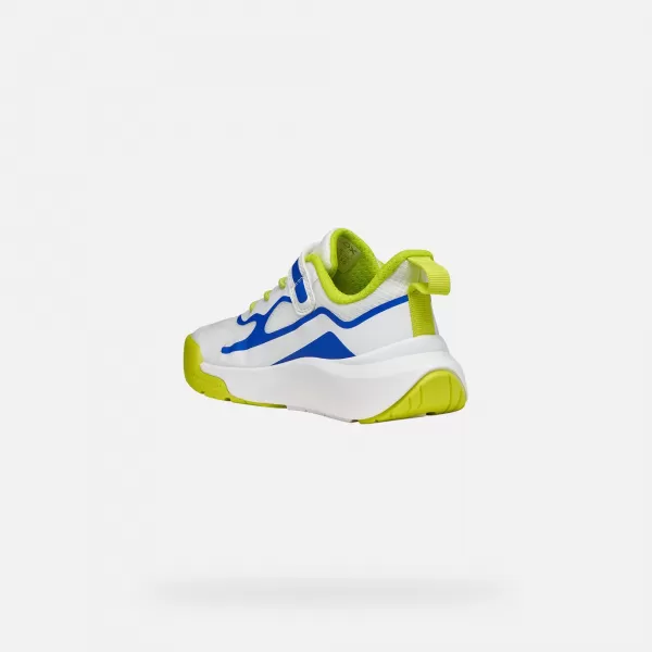  Turnschuhe für Jungen GEOX PRO-RAN J65P7F01454C0293 WEIß 