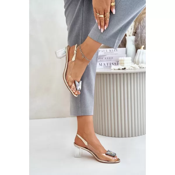  Damensandalen D&A MR42-326 GOLD 