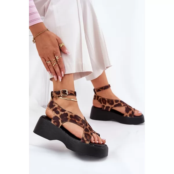  Damensandalen BOTO TENZORUS 36260 LEOPARD 