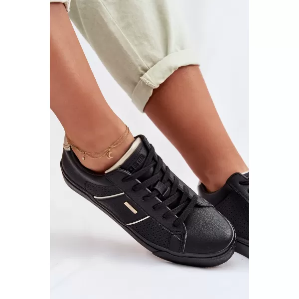  Damen-Sneaker BIG STAR TT274290 SCHWARZ Big Star Shoes 