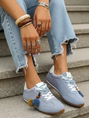 Damenschuhe DSTREET ZY1412 BLAU