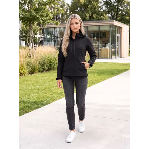  Softshelljacke für Damen ALTISPORT NoPrint NP/ALW945 SCHWARZ 