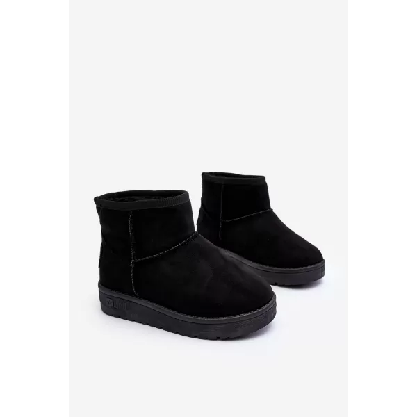  Kinder-Winterschuhe BIG STAR MM374054 SCHWARZ Big Star Shoes 