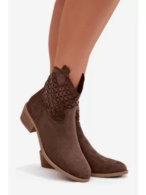Damenschuhe mit Absatz BOTO BRIAVINE 41827 BRAUN