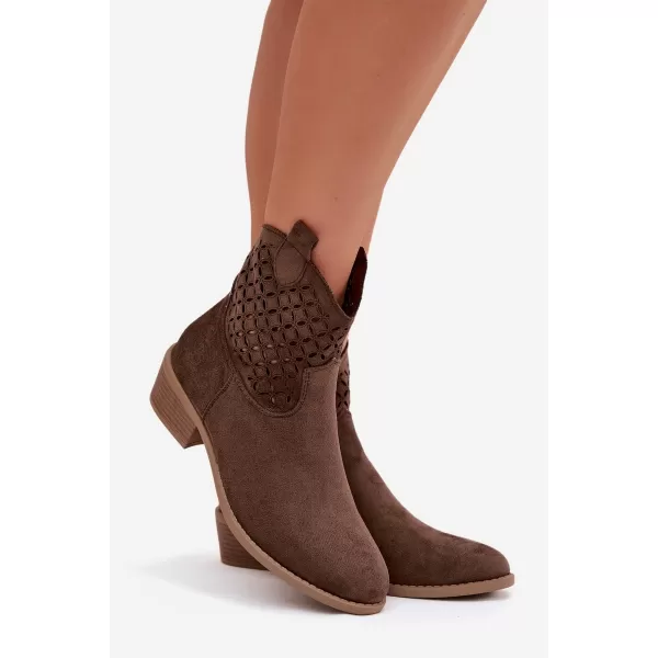  Damenschuhe mit Absatz BOTO BRIAVINE 41827 BRAUN 