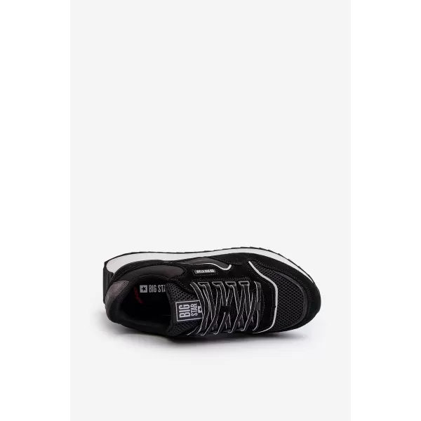  Herren-Sneaker BIG STAR NN174321 SCHWARZ Big Star Shoes 