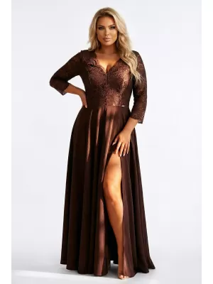 Kleid NUMOCO 309-14 SCHOKOLADE