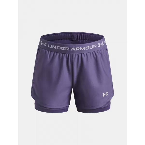  Mädchen-Shorts UNDER ARMOUR UA TECH PLAY UP 2N1 SHORT 6004985-520 LILA 