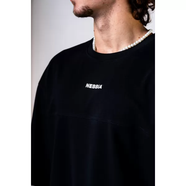  Übergroßes T-Shirt POWER 898 BLACK Nebbia 