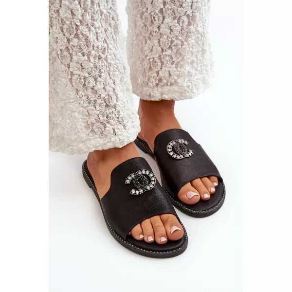  Damen-Flip-Flops S.BARSKI KV27-050 SCHWARZ 