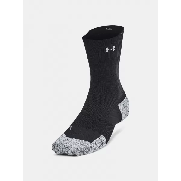  Socken UNDER ARMOUR UA AD RUN CUSHION CREW (3 PÁRY) 1387043-001 SCHWARZ 