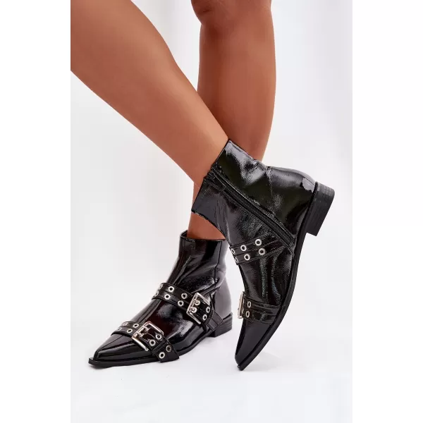  Damenschuhe mit Absatz BOTO HAMIRA 42065 SCHWARZ 