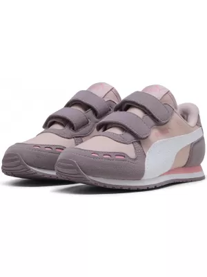 Kinderschuhe PUMA CABANA RACER SL 20 V PS 383730-22 LILA NEBEL/WEIß/PFLAUMENMARMELADE