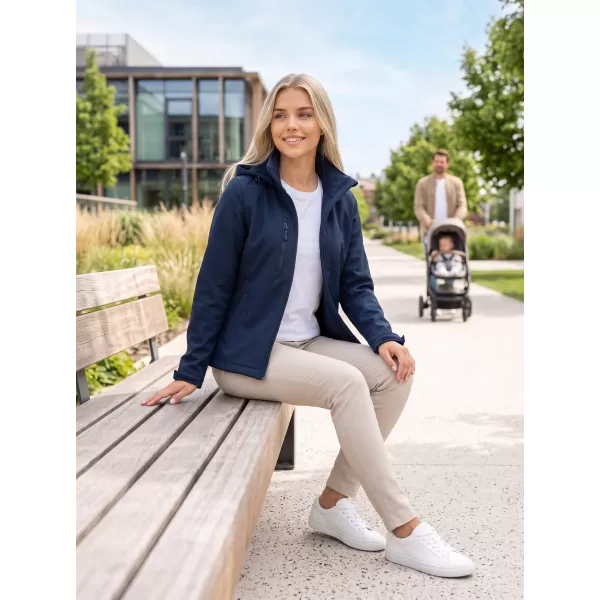  Softshelljacke für Damen ALTISPORT NoPrint NP/ALW945 MARINEBLAU 