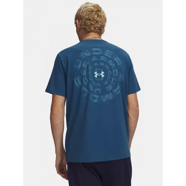  Herren-T-Shirt UNDER ARMOUR M BLUR WM SS 6009248-498 BLAU 