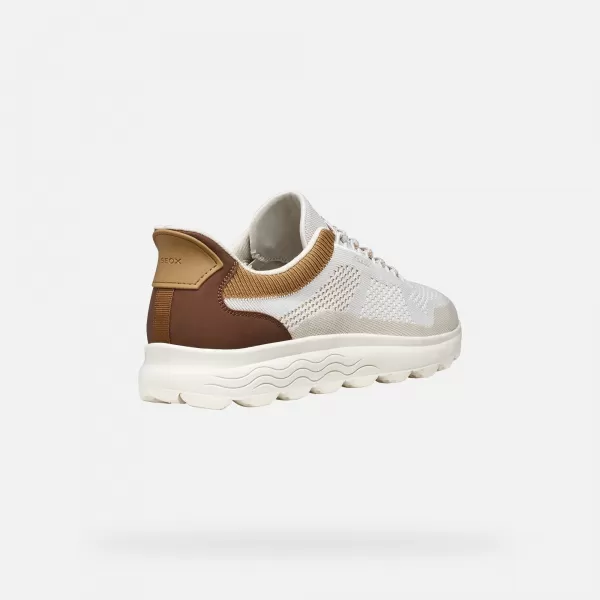  Herren-Sneaker GEOX SPHERICA PLUS FAST IN G014665 CREMIG 