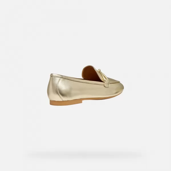  Damenmokassins GEOX NEW PALMARIA G012922 GOLDEN 