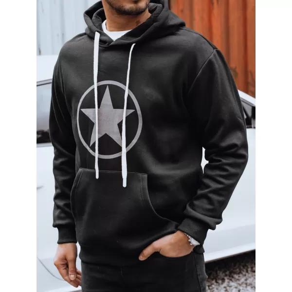  Herren-Sweatshirt DSTREET BX5932 SCHWARZ 