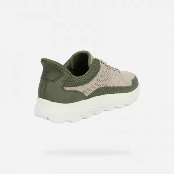  Herren-Sneaker GEOX SPHERICA PLUS FAST IN G014663 BEIGE 