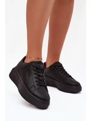 Damen-Sneaker BIG STAR SS274244 SCHWARZ Big Star Shoes