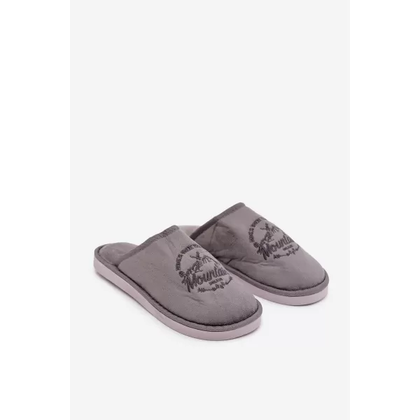  Herrenhausschuhe BOTO TIRANNE 40751 GRAU 