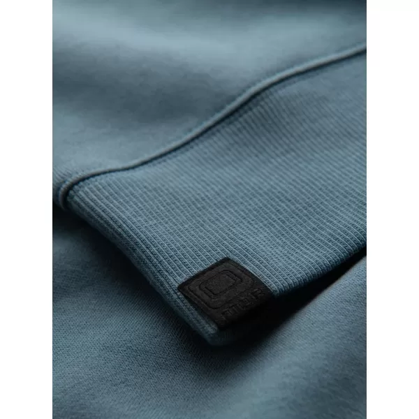  Herren-Sweatshirt OMBRE OM-SSNZ-0200 GEBLEICHTES TÜRKIS 