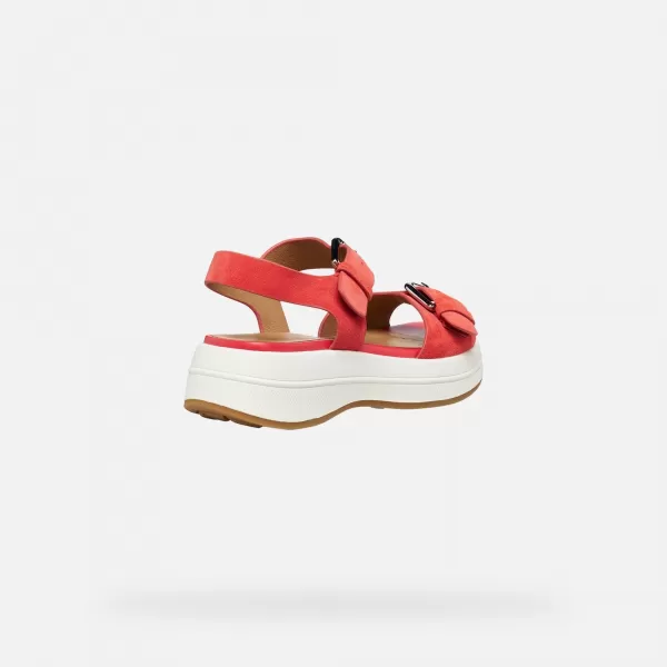  Damensandalen GEOX SPHERICA ECUB-3 S G012855 ROT 