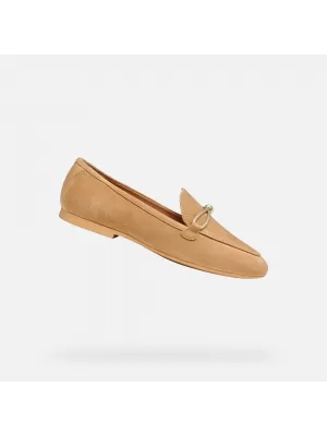 Damenmokassins GEOX NEW PALMARIA G012919 BEIGE