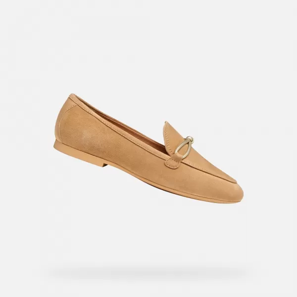  Damenmokassins GEOX NEW PALMARIA G012919 BEIGE 
