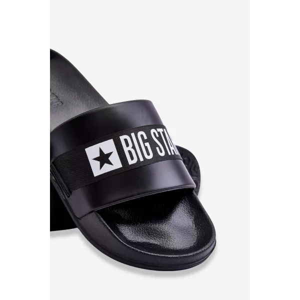  Herren-Flip-Flops BIG STAR LL174458 SCHWARZ Big Star Shoes 