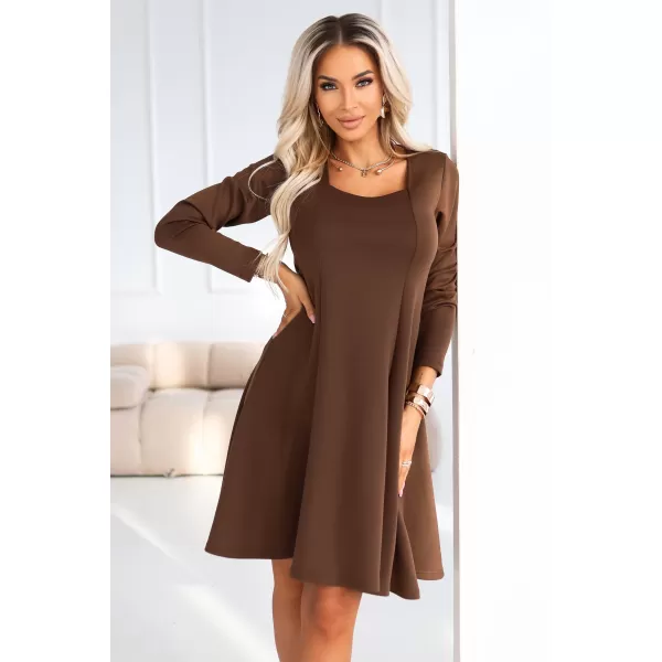  Kleid NUMOCO 574-2 SCHOKOLADE 