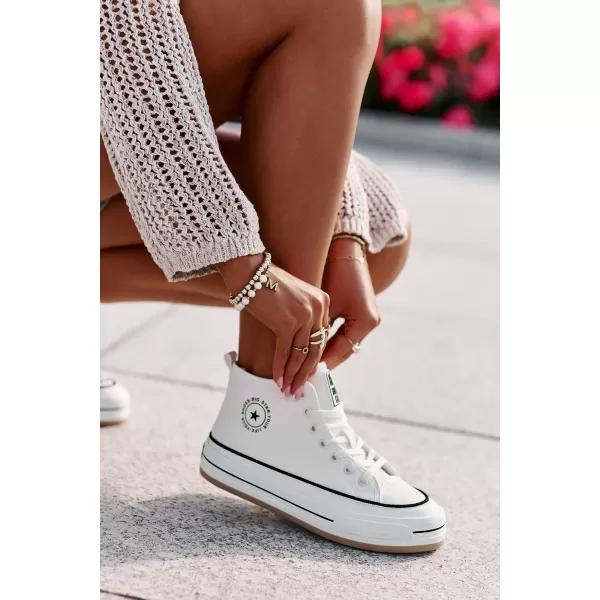  Damen-Sneaker BIG STAR OO274061 WEISS Big Star Shoes 