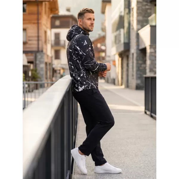  Premium-Softshelljacke für Herren ALTISPORT VOJ/ALM034JACK01 SCHWARZ 