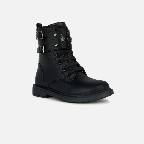  Stiefeletten für Mädchen GEOX ECLAIR J169QD000BUC9B1G SCHWARZ 