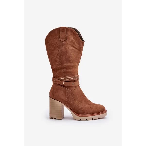  Damenstiefel BOTO IVANELIS 33638 KAMEL 