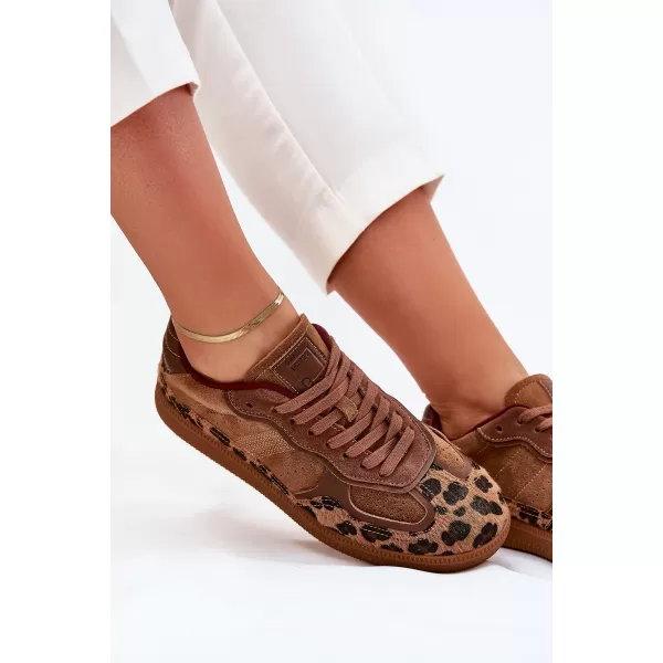  Damen-Sneaker LOPEZ JUST DARE SS2D4017 BRAUN/BEIGE Daniel Lopez Just Dare 