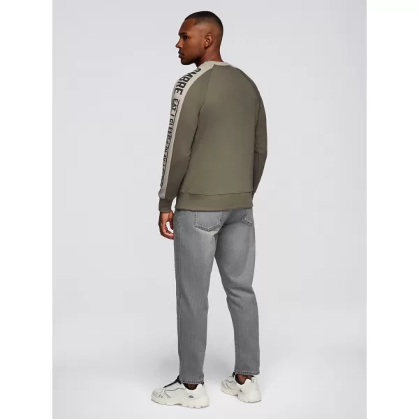  Herren-Sweatshirt OMBRE OM-SSNZ-0200 OLIVE 