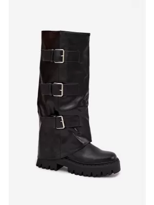 Damenstiefel BOTO ISAVINE 39227 SCHWARZ