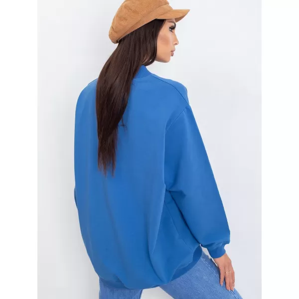  Damen-Sweatshirt BASIC FEEL GOOD RV-BL-5185.73P DUNKELBLAU 